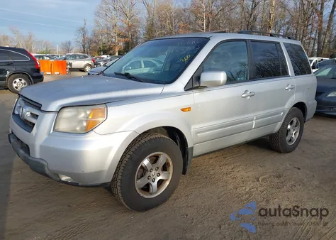 2008 Honda Pilot Se from USA, damaged, VIN 5FNYF28328B027628